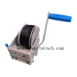 China 500kg Single Speed Portable Manual Winch , Strap Cable Manual Hand Winch supplier