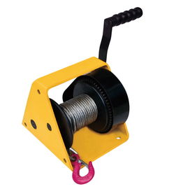 China Hand Windlass Worm Drive Winch , GR300 300kg Small Winch Worm Drive For Puller supplier