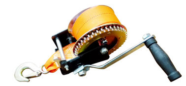 China Anti Corrosion 1500 Lb Marine Hand Winch Black Electrophoresis With A3 Steel supplier