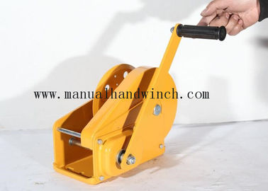 China 1800lbs Test Load Squagging / Automatic Manual Winch With Brake For Terminals / Construction supplier