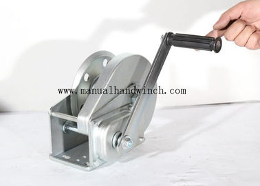 China Stainless Steel 304 Manual Cable Winch Self - Locking Screw CE Approved supplier
