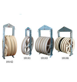 China Cast Steel Sheave Wire Rope Pulley Block / Heavy Duty Pulley Block CE Approval supplier