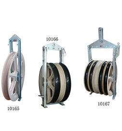 China Round Belt Cable Pulley Block Dia 1040mm 50-200KN For Protect Cable supplier