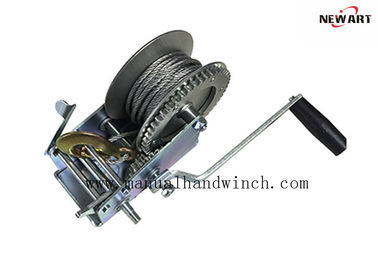 China 2500lbs Heavy Duty Hand Winch , General Purpuse Winch For lifting / Boat Trailer supplier