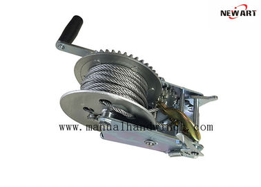 China Capacity 1135kg Manual Hand Winch Anchor With Cable Agriculture Greenhouse supplier