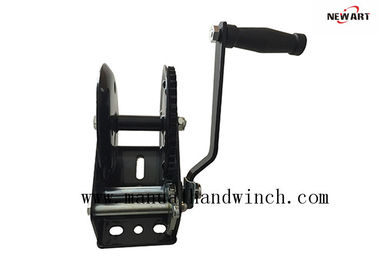 China 1000lb Hand Winch Lifting Tool / Small Boat Winch / Mini Hand Crank Winch For Trailer supplier