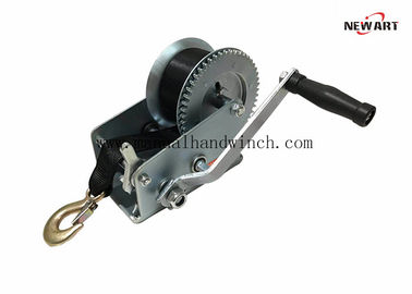 China 1136kg / 2500LBS 2 Gear Manual Hand Winch Hand Crank Gear Tool Fit Heavy Duty ATV Trailer Boat supplier