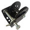 Black Color 600lb Manual Winch With Brake / Portable Hand Crank Winch supplier
