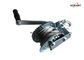 540kg Zinc Coated Manual Boat Winch , 225Mm Handle Ratchet Hand Operated Winch supplier