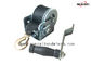 CE Approved 800lbs Lightweight Manual Hand Mechanical Winch , Hand Operated Winch With Strap supplier
