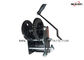 2000lbs Black Powder Coated Portable Hand Winch , Hand Crank Boat Winch supplier