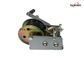 2000 Lb Manual Cable Winch / Color Zinc Plated Boat Trailer Winch With Strap supplier
