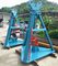 Jack Support Anti Twist Wire Rope Drum , Hydraulic Column Type Cable Reel Stand supplier