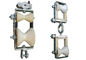 2.2kg Cable Pulley Block Double Sheave Pulley Block For Construction Works supplier