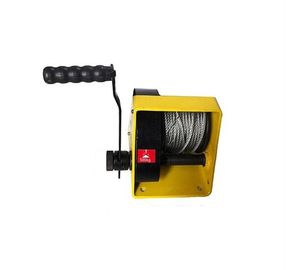 China Portable Power Worm Gear Winch 500kg Mini Manual Customized Optional Cable supplier