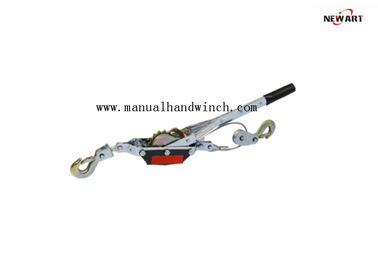China Single Gear Transmission Line Tool 3 Ton With Double Hooks Zinc Coated Surface supplier