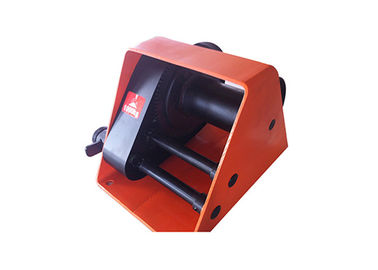 China High Precision GR1000 Red Hand Worm Winch , 2200 Lb Worm Gear Hand Winch supplier