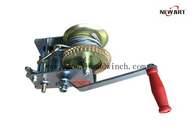 China Greenhouse / Agriculture 2500 Lb Small Hand Crank Winch Portable Hand Winch Handling supplier