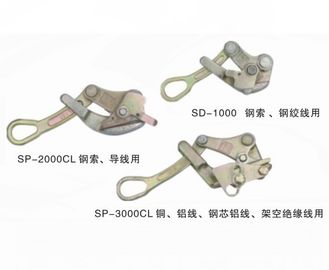 China Universal Self Grip Conductor Transmission Line Tool Come Along Clamp For ACSR Tighting supplier