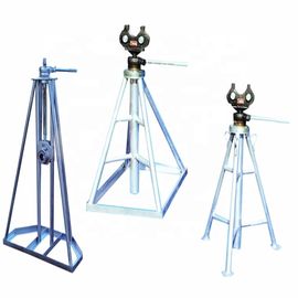 China Electric Payout 1- 5 Ton Column Frame Type Mechanical Cable Simple Reel Stand supplier