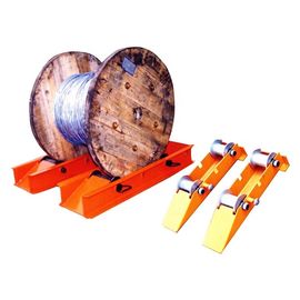 China Stringing Usage Drum Release Cables Function Stand Cable Reel Rotator Platform supplier