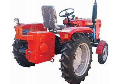 China Double Drum Tractor Drawn Winch / Walking Tractor Winch / Tractor Machine supplier