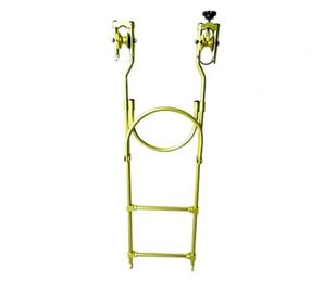 China Hanging Rope Ladder Inspection Trolleys For Hanging Insulation Flexible Rope supplier