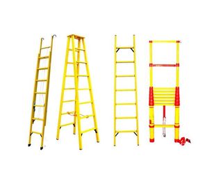 China Power Construction Personal Safety Tools Insulation Fiberglass Extension Ladder supplier