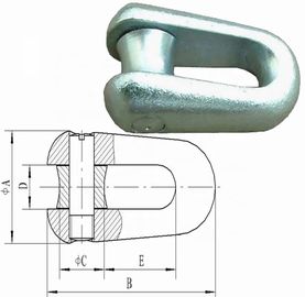 China Steel Material Aerial Cable Tools Anti Twist Rigid Wire Rope Connector supplier