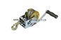 600lbs Steel A3 Hand Operated Winch Small Rope Soft Rubber Handle For Hoisting supplier
