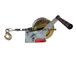 Mini Steel Marine Manual Cable Winch / Hand Crank Winch For Boat Trailer supplier