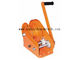 1200 lb Braking Hand Anchor Winch / Hand Winch with Friction Brake For Electrical Tower supplier