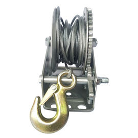 1200lbs Body Steel A3 2 Speed Manual Winch / Hand Crank Boat Winch Trailer supplier