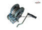 540kg Zinc Coated Manual Boat Winch , 225Mm Handle Ratchet Hand Operated Winch supplier