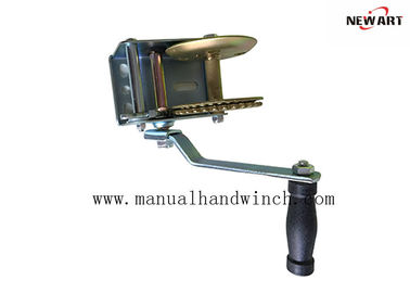 Capacity 270kg Boat Trailer Hand Winch , 600lbs Zinc Portable Manual Winch supplier