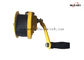 Small Trailer Boat Manual Hand Winch 1200 Lb Automatic Brake Yellow Plated Manual Winch Pulling supplier
