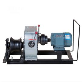 Steel Electric Cable Winch Puller / Portable Electric Winch For Cable Pulling supplier