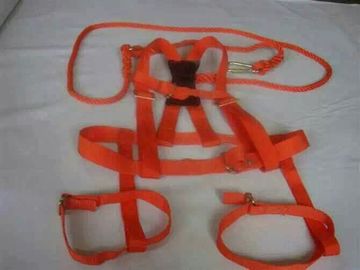 Power Construction Electrician Personal Safety Tools Anti Fall Safety Full Body Rope Harness supplier