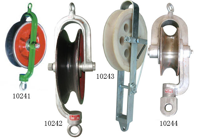 Round Belt Cable Pulley Block Stringing Block For Hold Down Wire Color ...